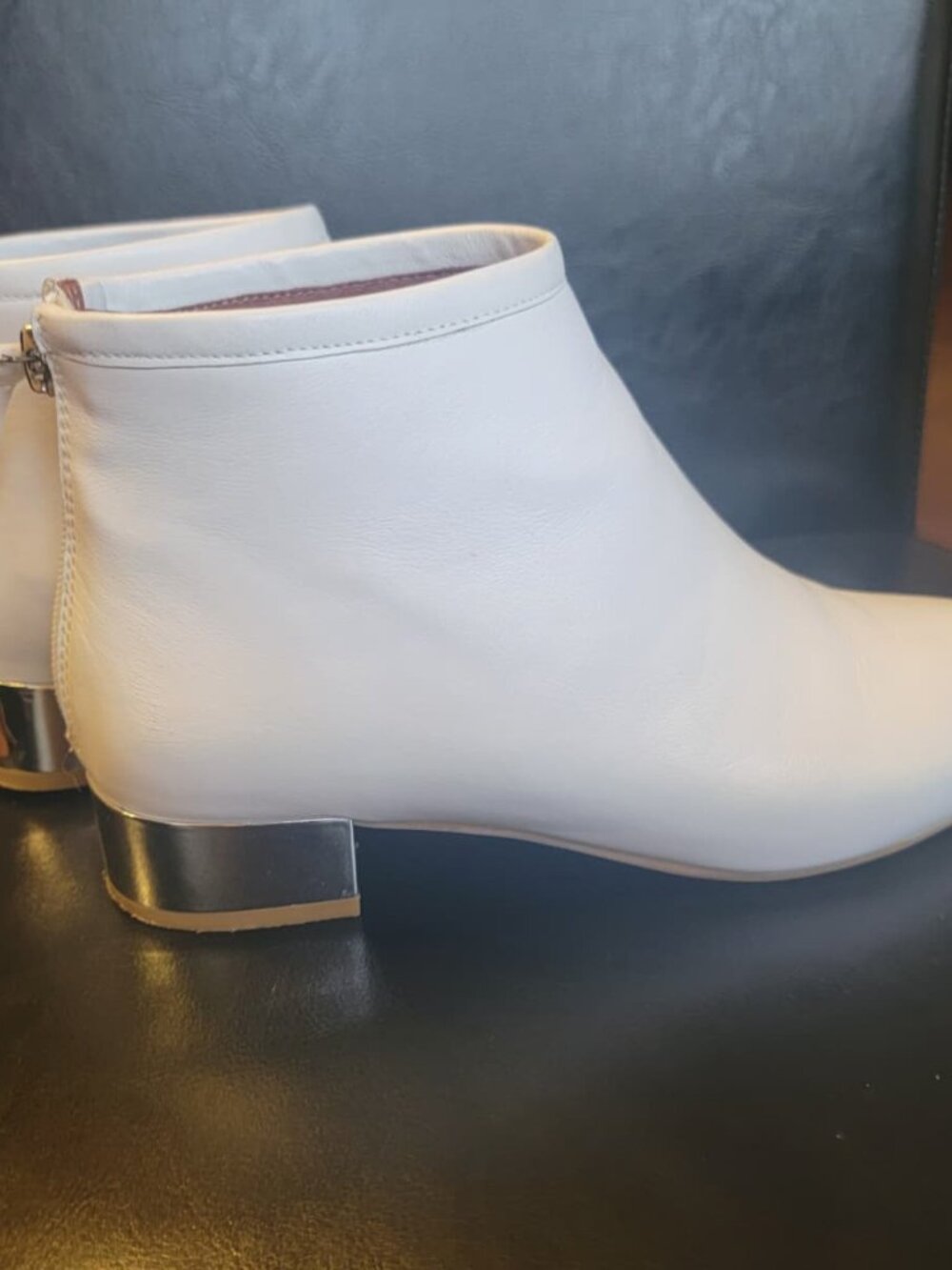 Jeffery Cambbell leather booties size 7.5